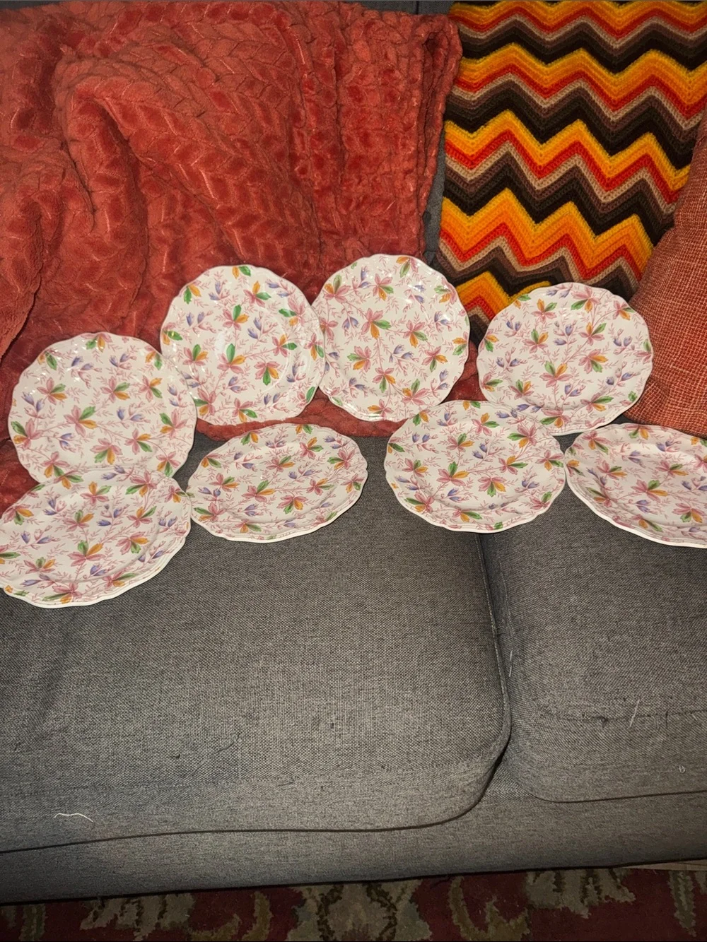 Set of 8 Vintage Royal Doulton 